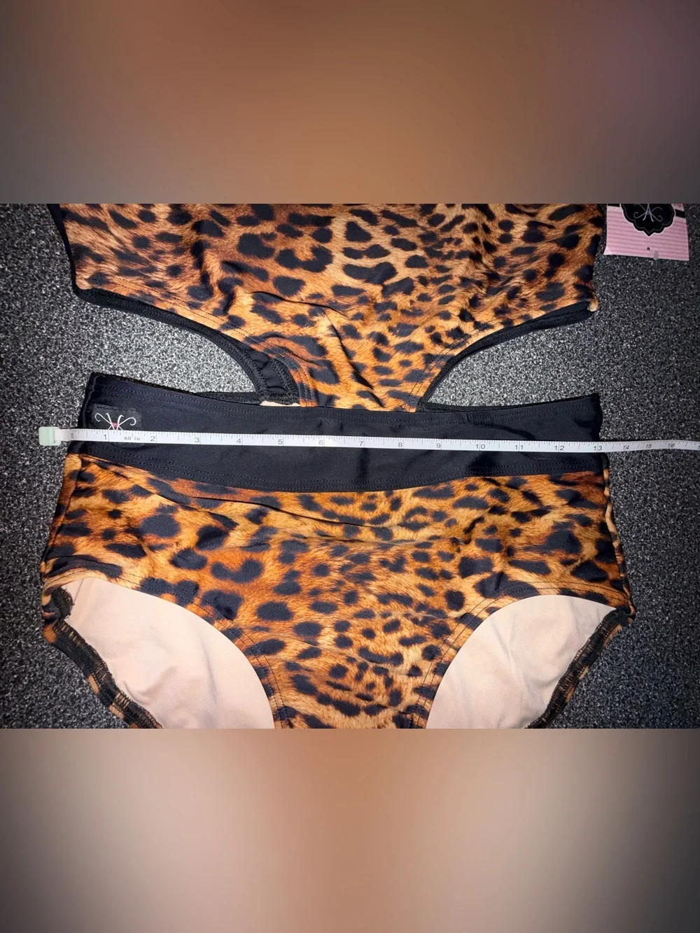 Kandi Kouture NWT!! Leopard Leotard Size Adult Medium